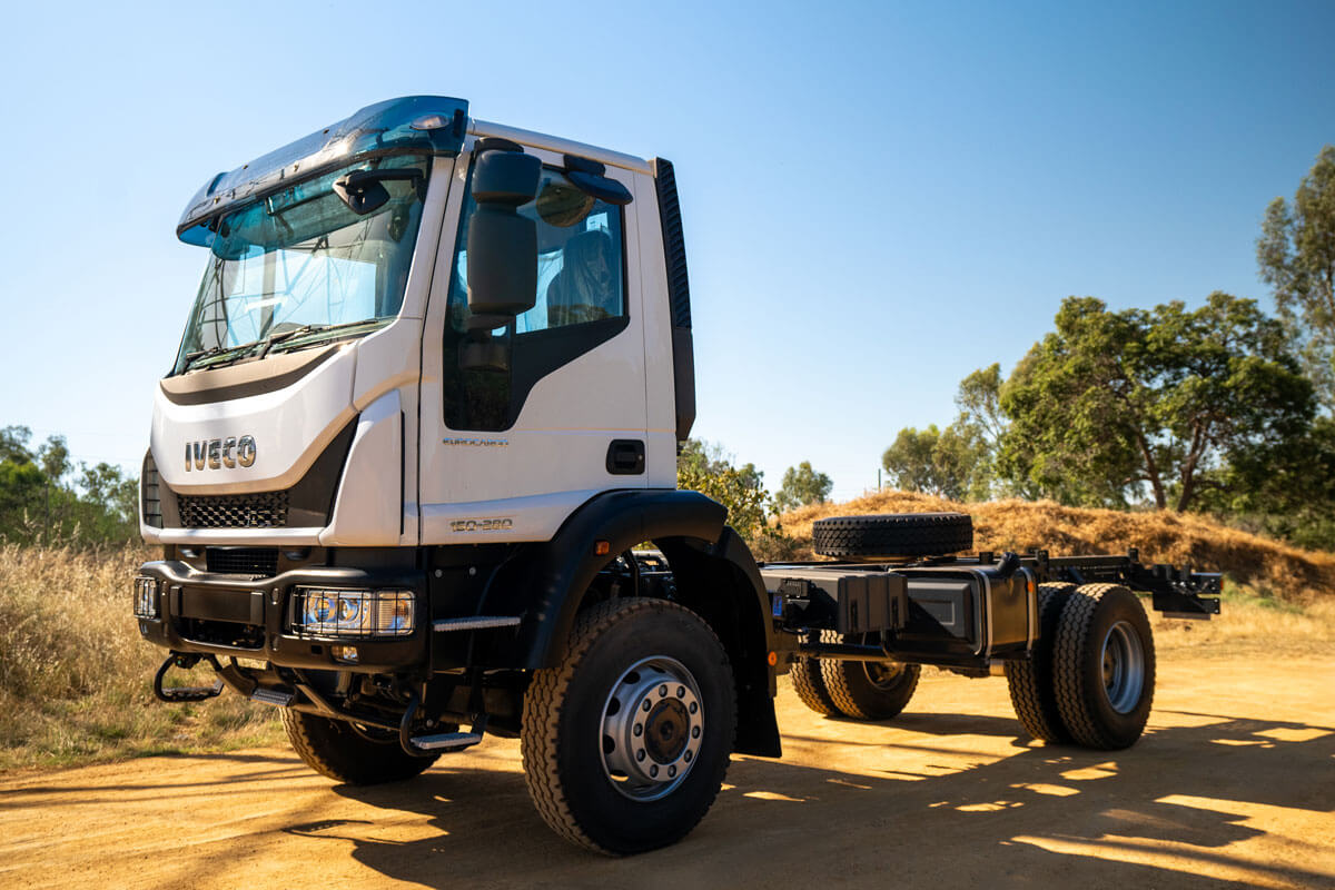 2024 IVECO 4×4 Cab Chassis