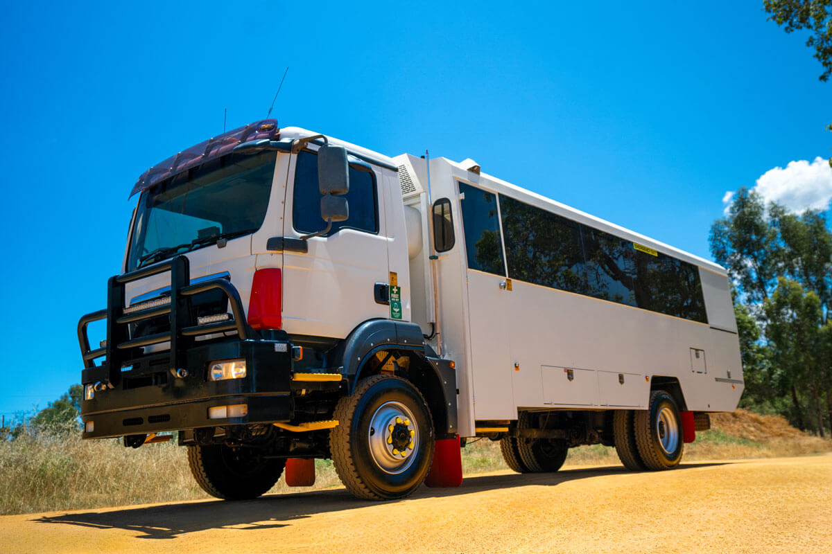 2012 MAN TGM 15.290 4×4 29 Seater Mine Bus